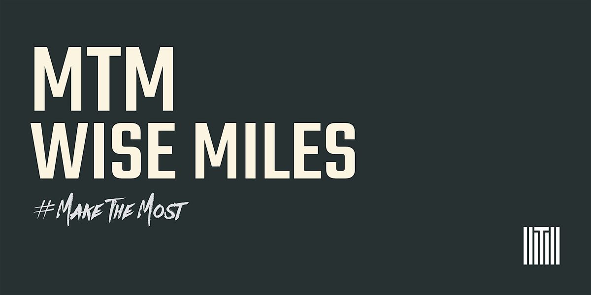 MTM Wise Miles Sign Up | Event in Berlin | AllEvents