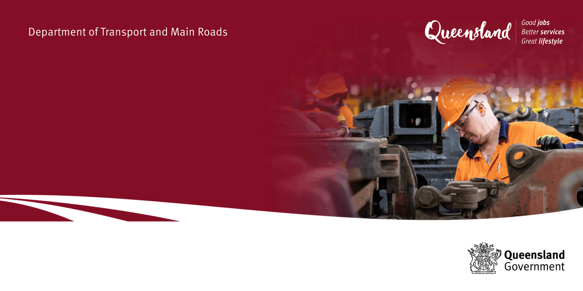 Queensland Train Manufacturing Program Local Industry Briefing Torbanlea, Brolga Theatre and