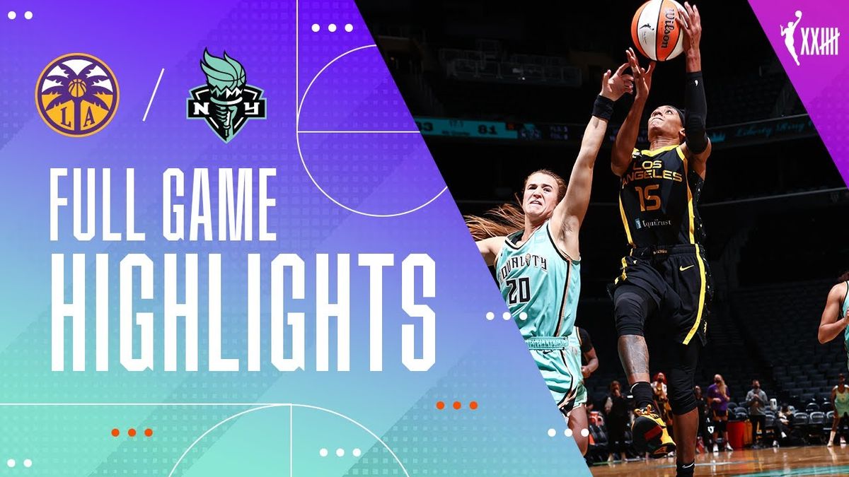 New York Liberty at Los Angeles Sparks at Crypto.com Arena, 12 August | Event in Los Angeles | AllEvents