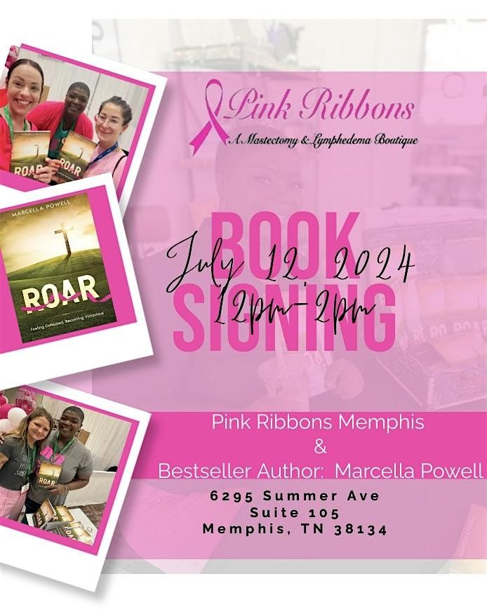ROAR Book Signing at Pink Ribbons Memphis, Pink Ribbons LLC (Pink ...