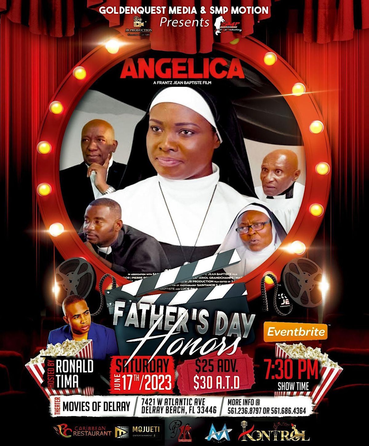 Angelica Movie Showing, 7421 W Atlantic Ave, Delray Beach, 17 June 2023