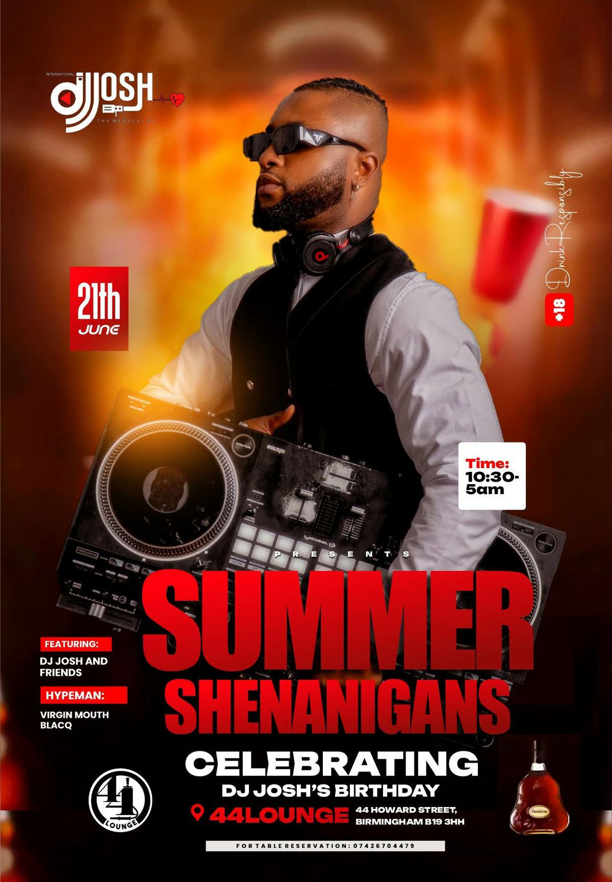 SUMMER SHENANIGANS , 21 June | Event in Birmingham | AllEvents