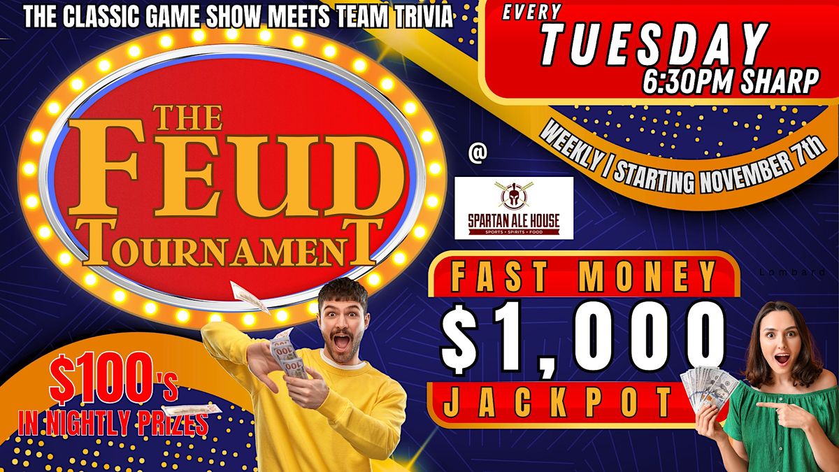 $1000 Family Feud @ Spartan Ale House (Naperville) | Event in Naperville | AllEvents