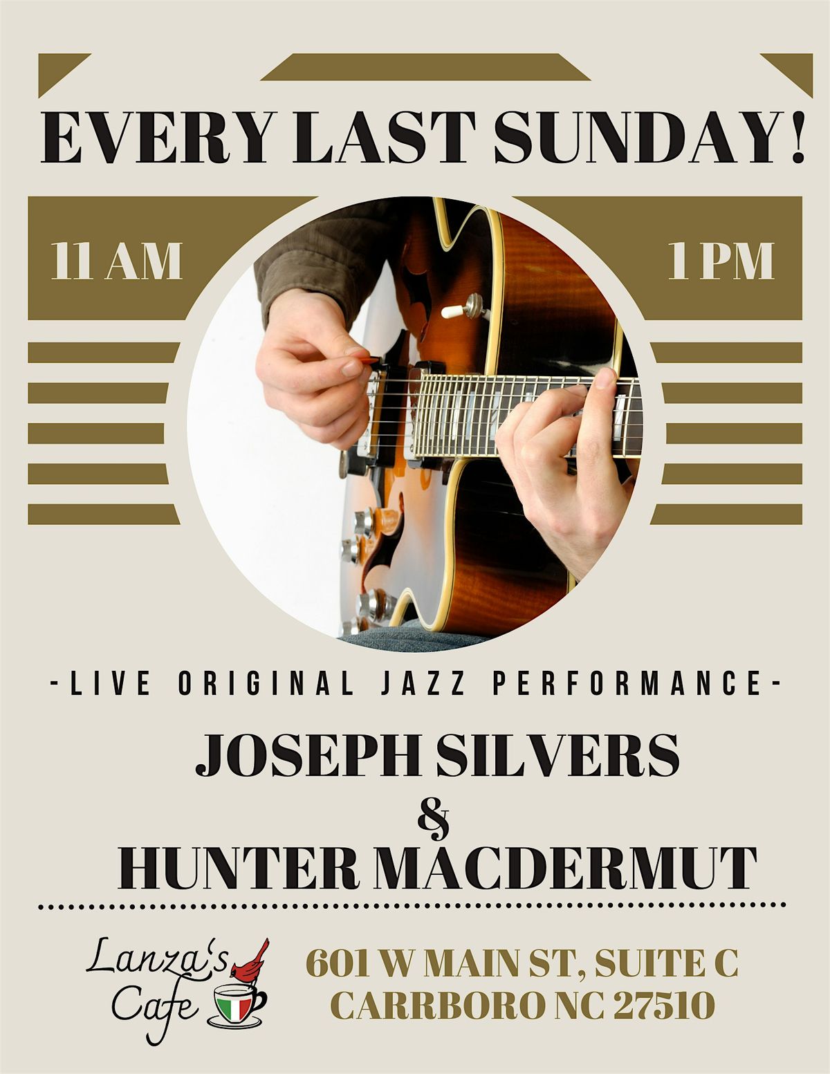 Live Jazz with Joseph Silvers and Hunter McDermut | Event in Carrboro | AllEvents