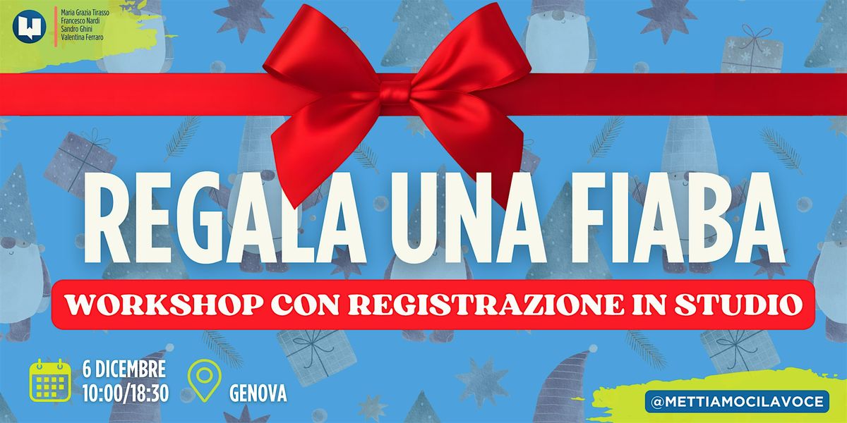 Regala una Fiaba, 6 December | Event in Genova | AllEvents