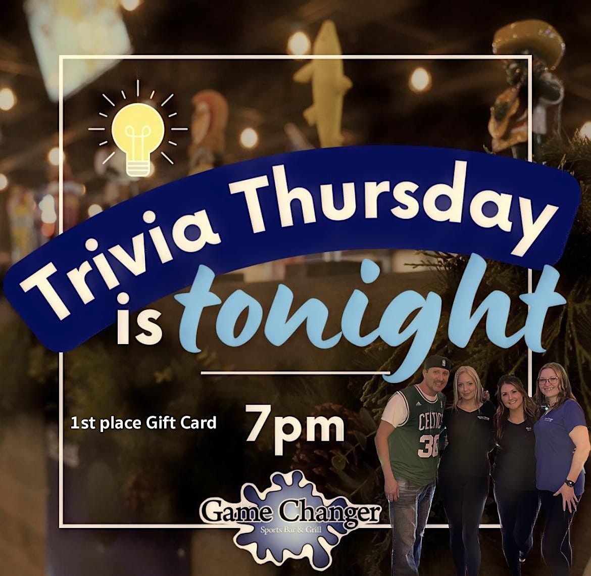 Speedquizzing at Gamechanger, Game Changer Sports Bar and Grill