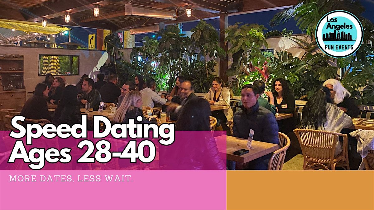Los Angeles Speed Dating More Dates, Less Wait! (Ages 2840), Gin