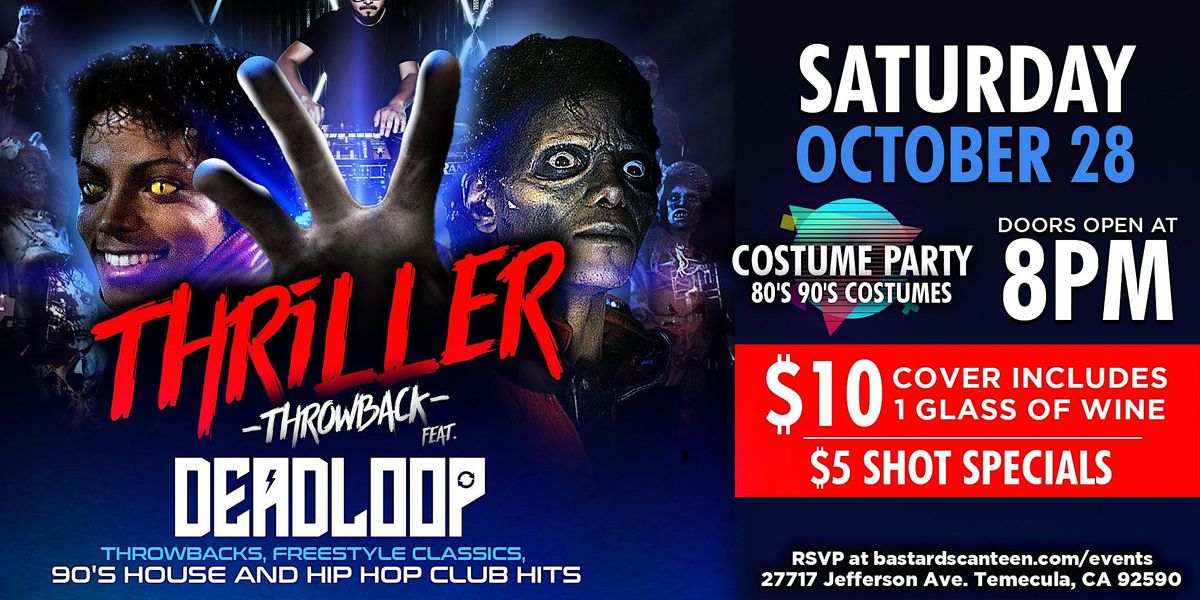 Bastards Canteen Temecula Thriller Throwback, Bastards Canteen