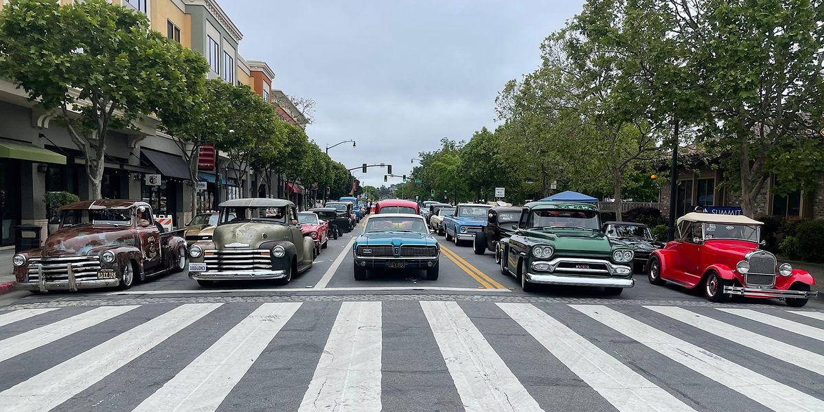 2025 Salute to American Graffiti Car Show, Historic Downtown Petaluma