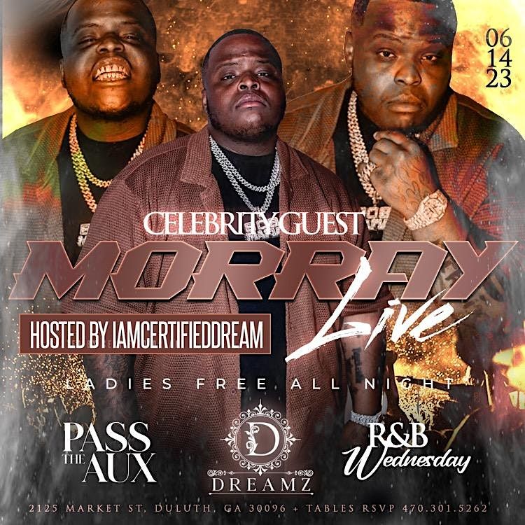 PASS THE AUX THE BEST R&B PARTY IN THE CITY, Dreamz Restaurant And