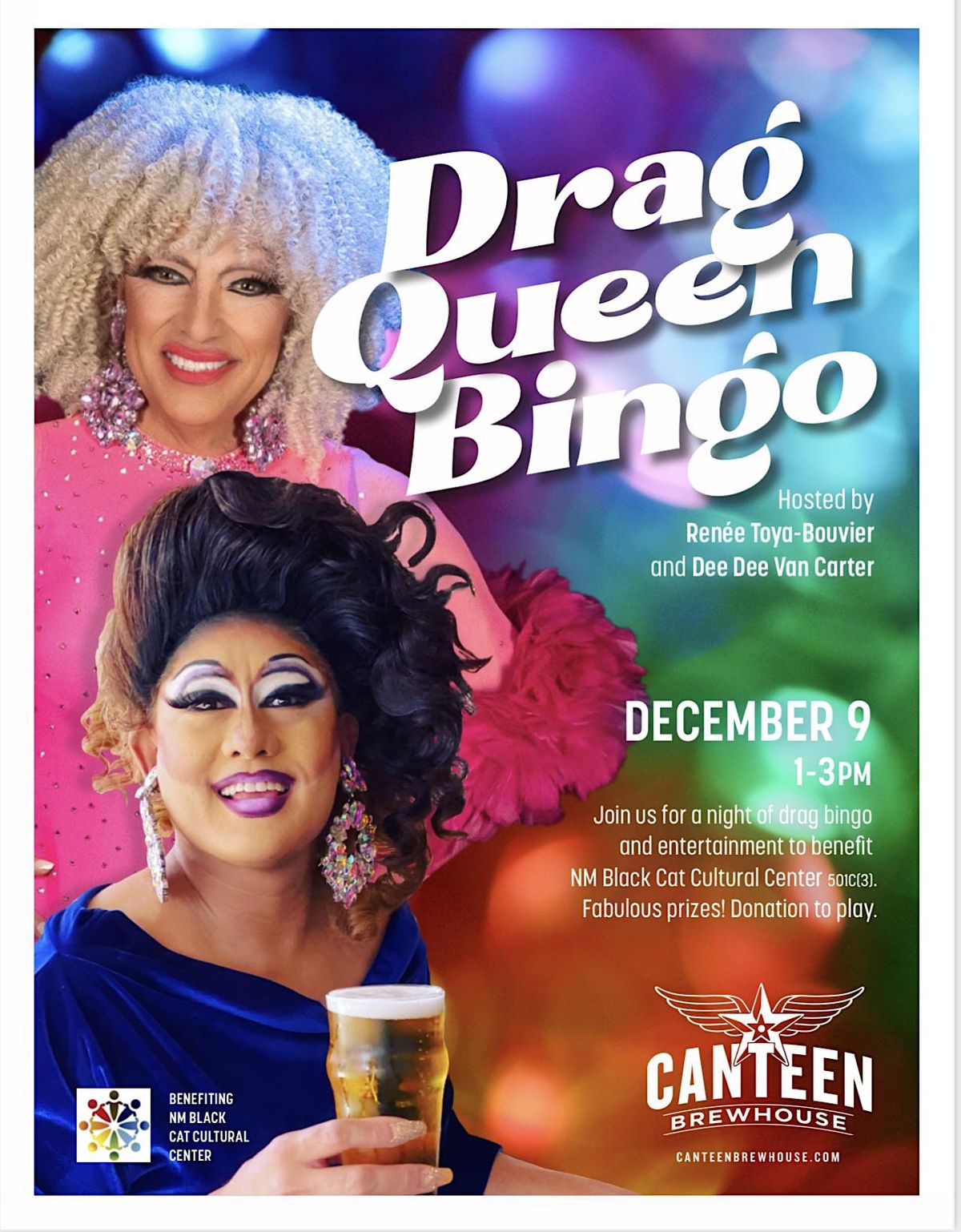 Drag Bingo at Canteen Brewhouse!, Canteen Brewhouse, Albuquerque