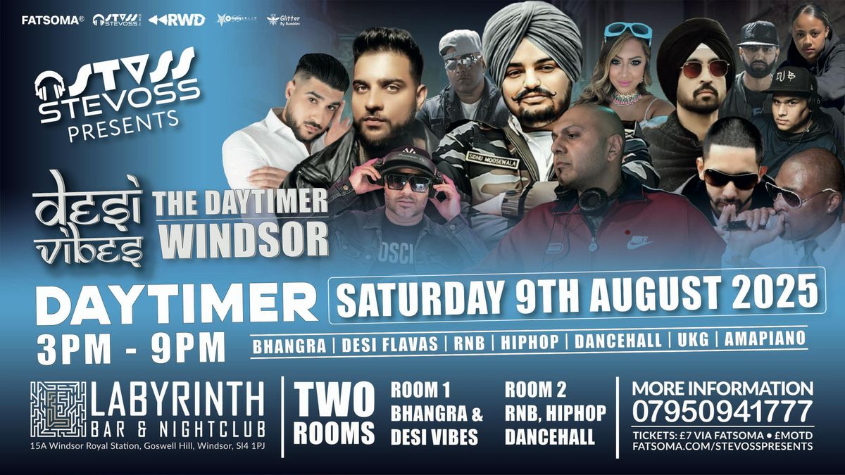 🎉 DESI VIBES: THE DAYTIMER – WINDSOR 🎉, 9 August | Event in Windsor | AllEvents