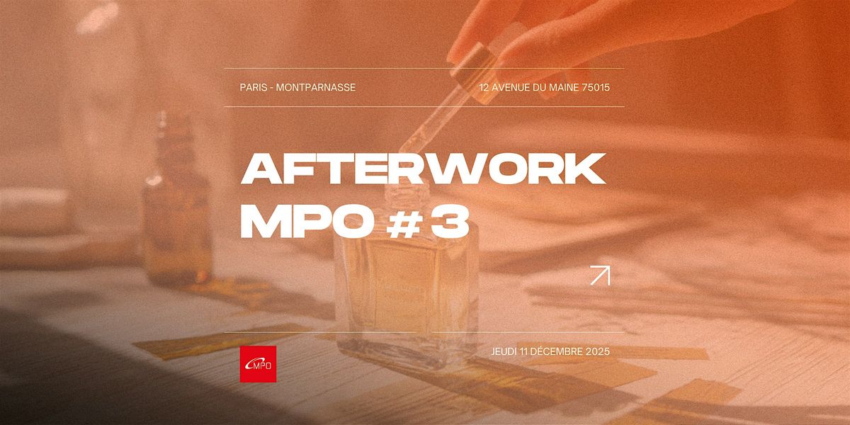 Afterwork MPO #3, 11 December | Event in Paris | AllEvents