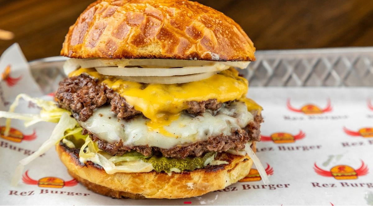 Rez Burgers 15 OFF This Monday & Tuesday! January 15th and 16th!, Rez