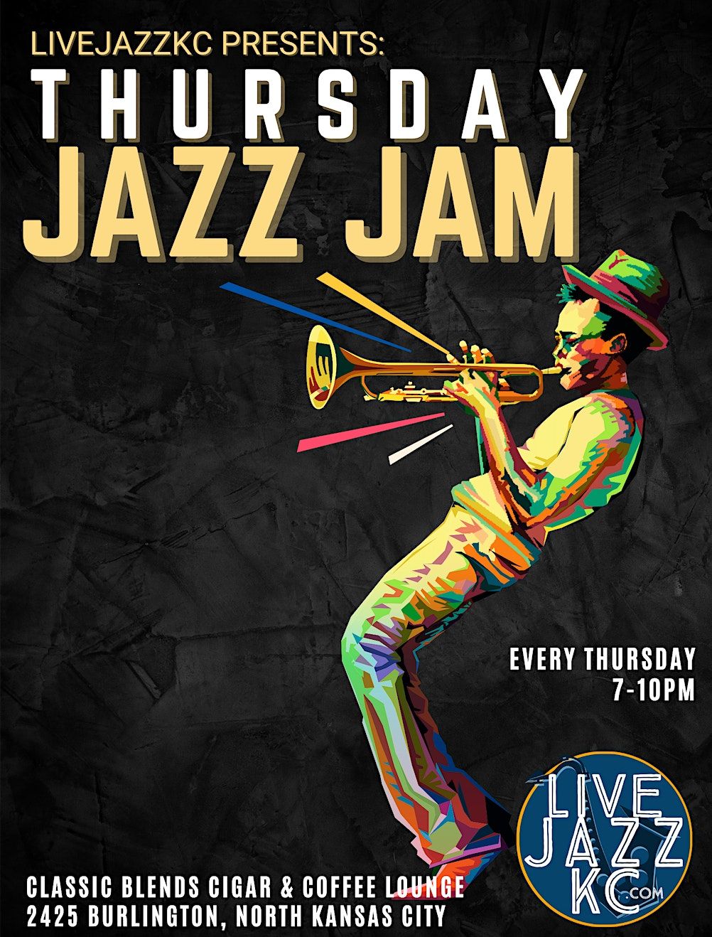 LIVE Jazz Every Thursday 2425 Burlington St North Kansas City 25 May live-jazz-every-thursday-2425-burlington-st-north-kansas-city-25-may