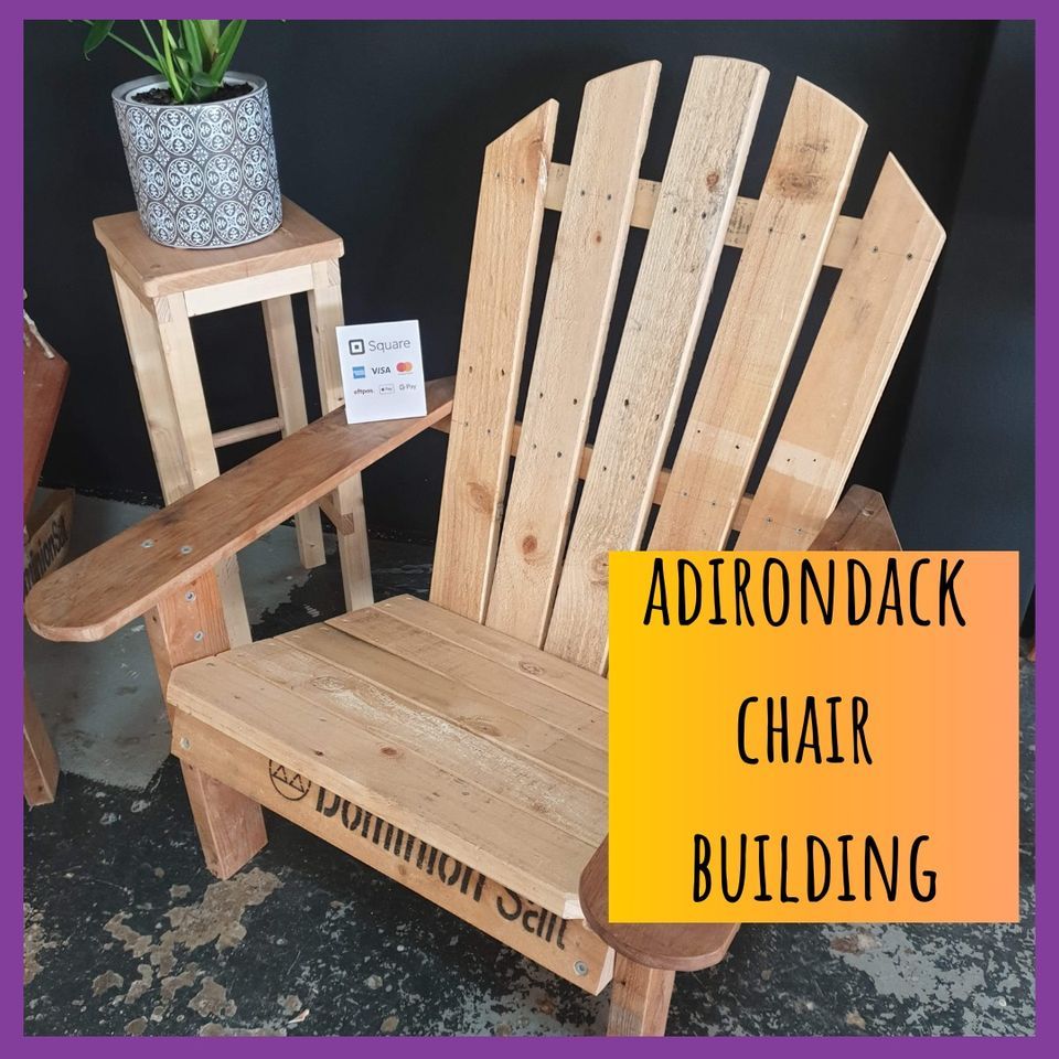 Adirondack Chair woodwork for women Two Sheds