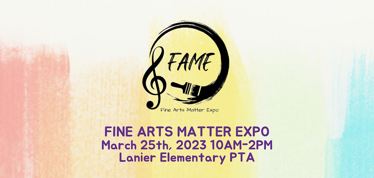 Fine Arts Matter Expo, Lanier Elementary School, Tampa, 25 March 2023