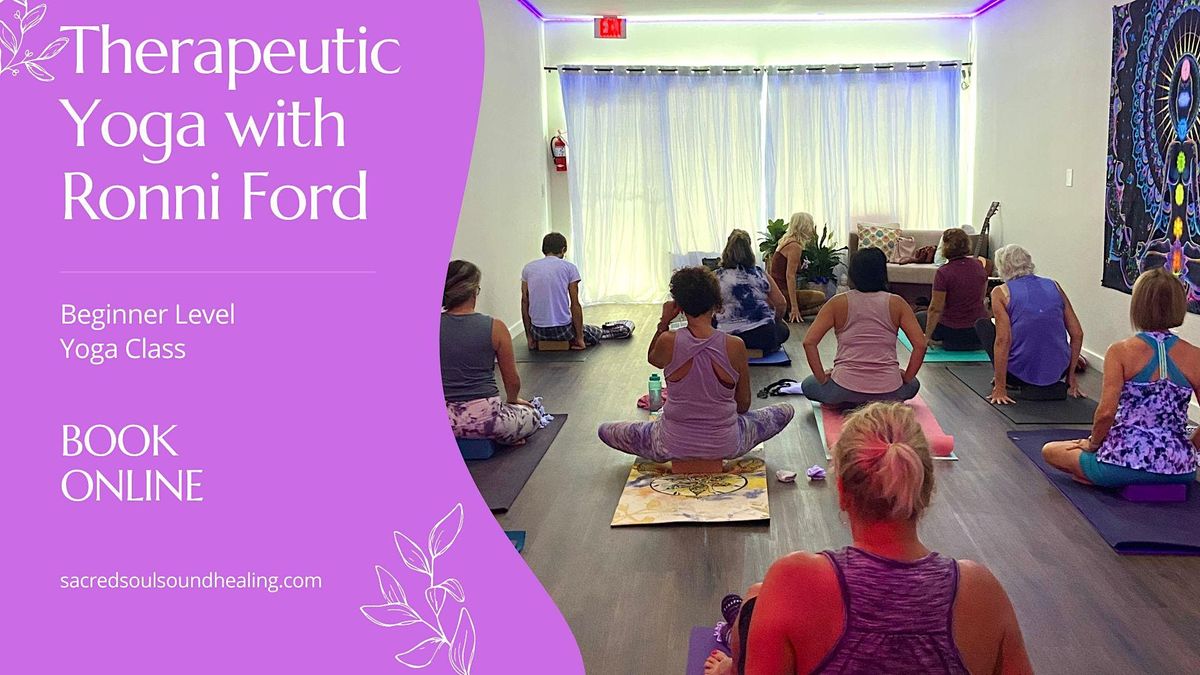 Therapeutic Yoga with Ronni Ford, Sacred Soul Sound Healing, LLC