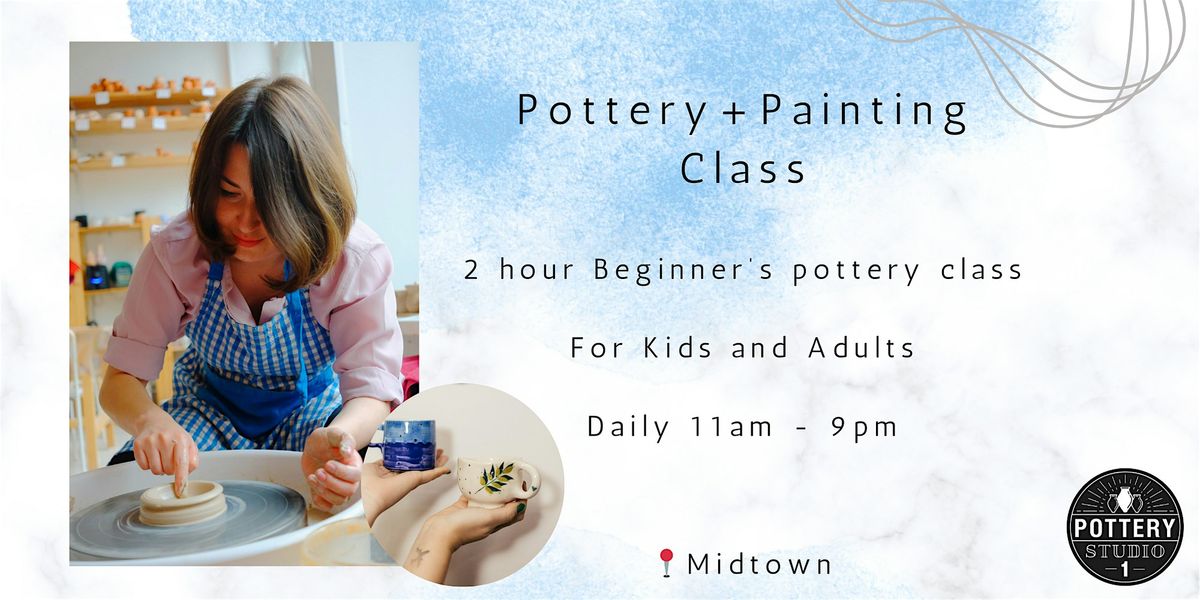 One-time Pottery Class & Painting - Midtown | Event in New York | AllEvents