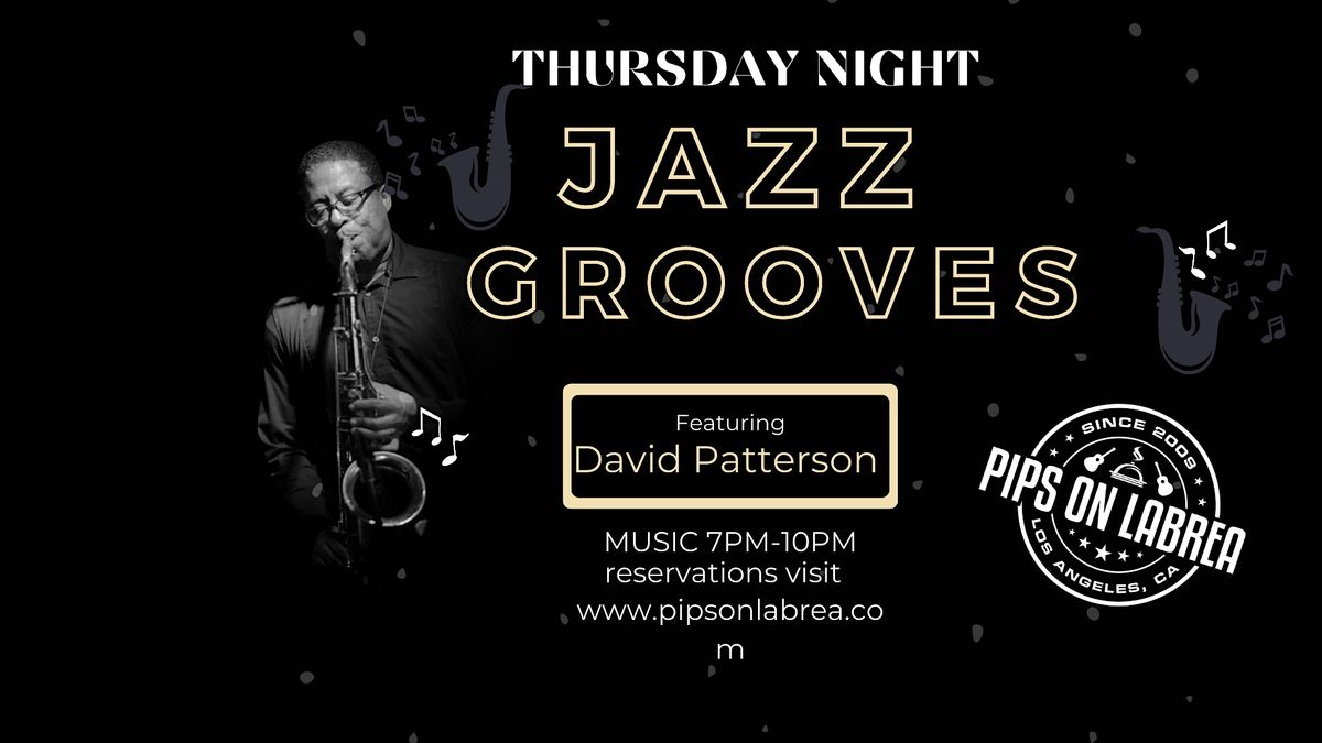 The David Patterson trio, Pip's on La Brea, Los Angeles, 16 November ...