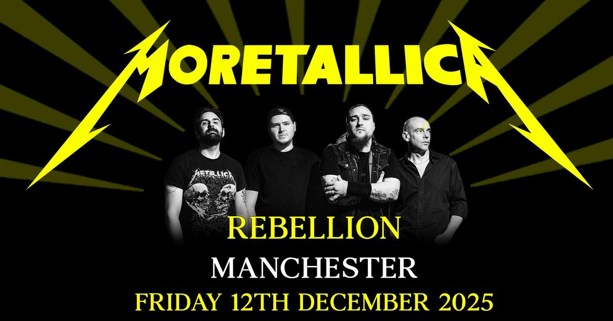 Moretallica, 12 December | Event in Manchester | AllEvents