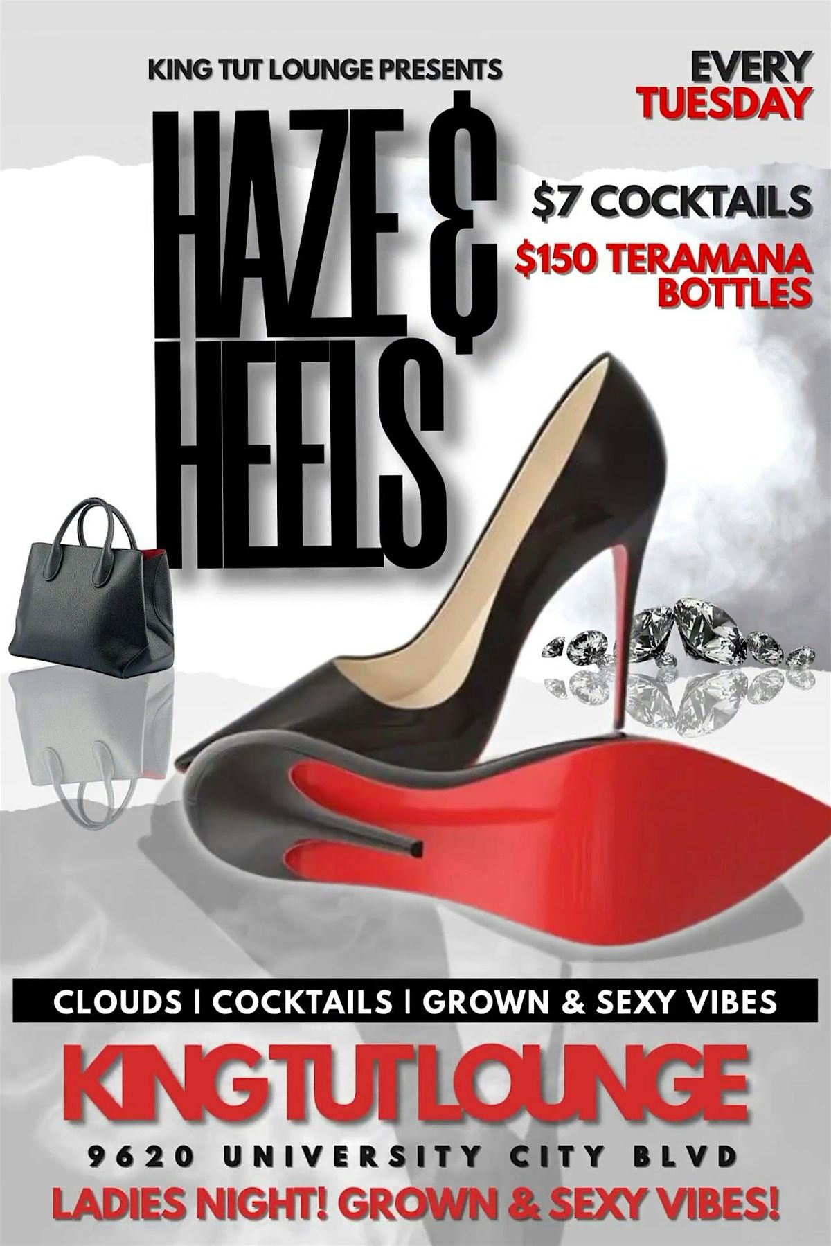 Haze & Heels Tuesdays at King Tut Lounge: Dress to Impress! R&B Soul Vibes | Event in Charlotte | AllEvents