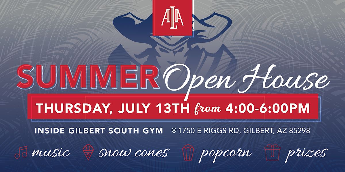 ALA Gilbert South Elementary Open House July 2023, American Leadership  Academy, Gilbert South K-6, July 13 2023 | AllEvents.in