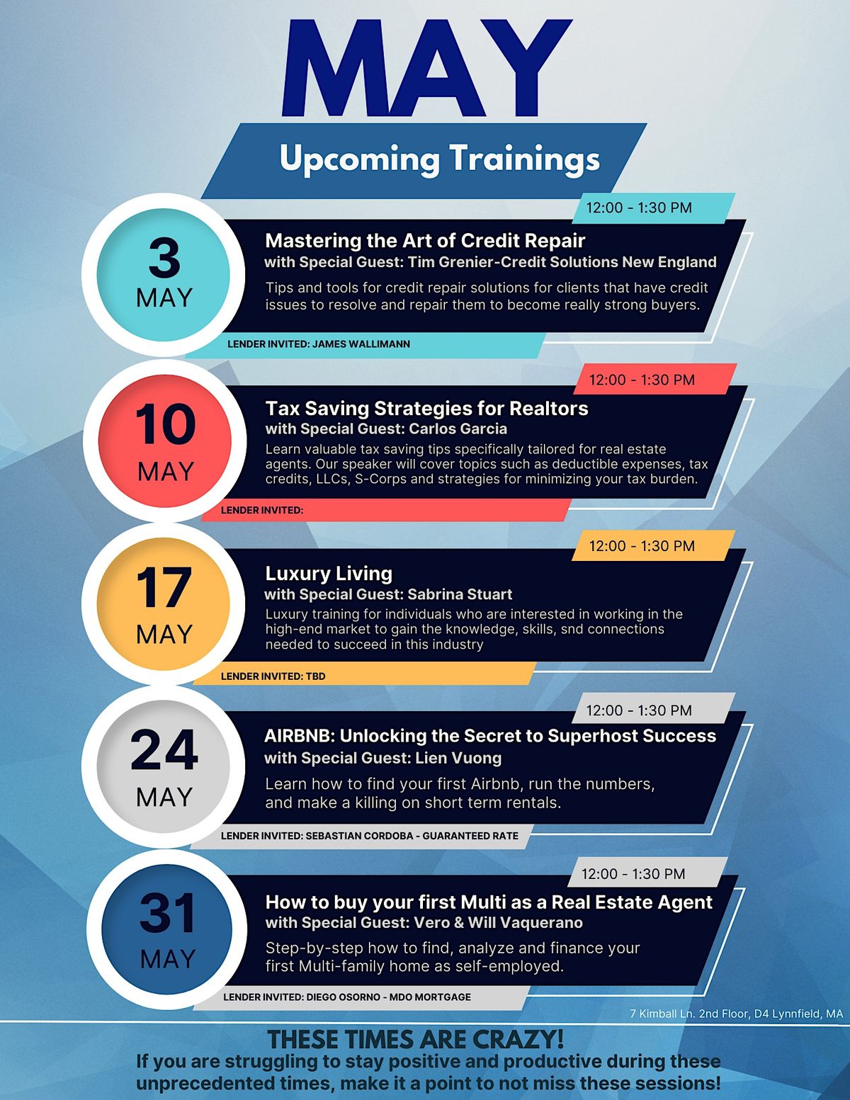 May Madness Unlocking the Secrets to Real Estate Success Training