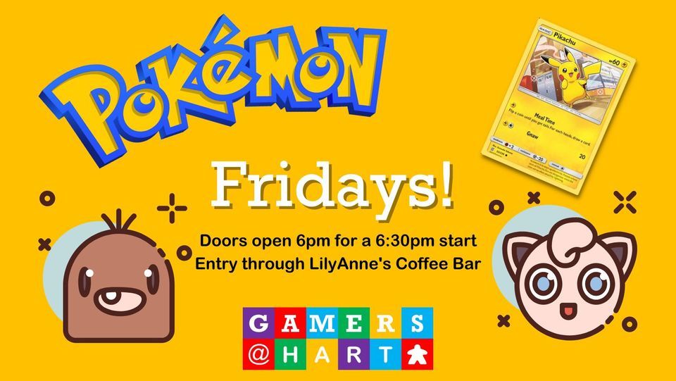 Pokemon Fridays! Intro League, LilyAnne's Coffee Bar, Hartlepool, 17 February Pokemon Fridays! Intro League, LilyAnne's Coffee Bar, Hartlepool, 17 February