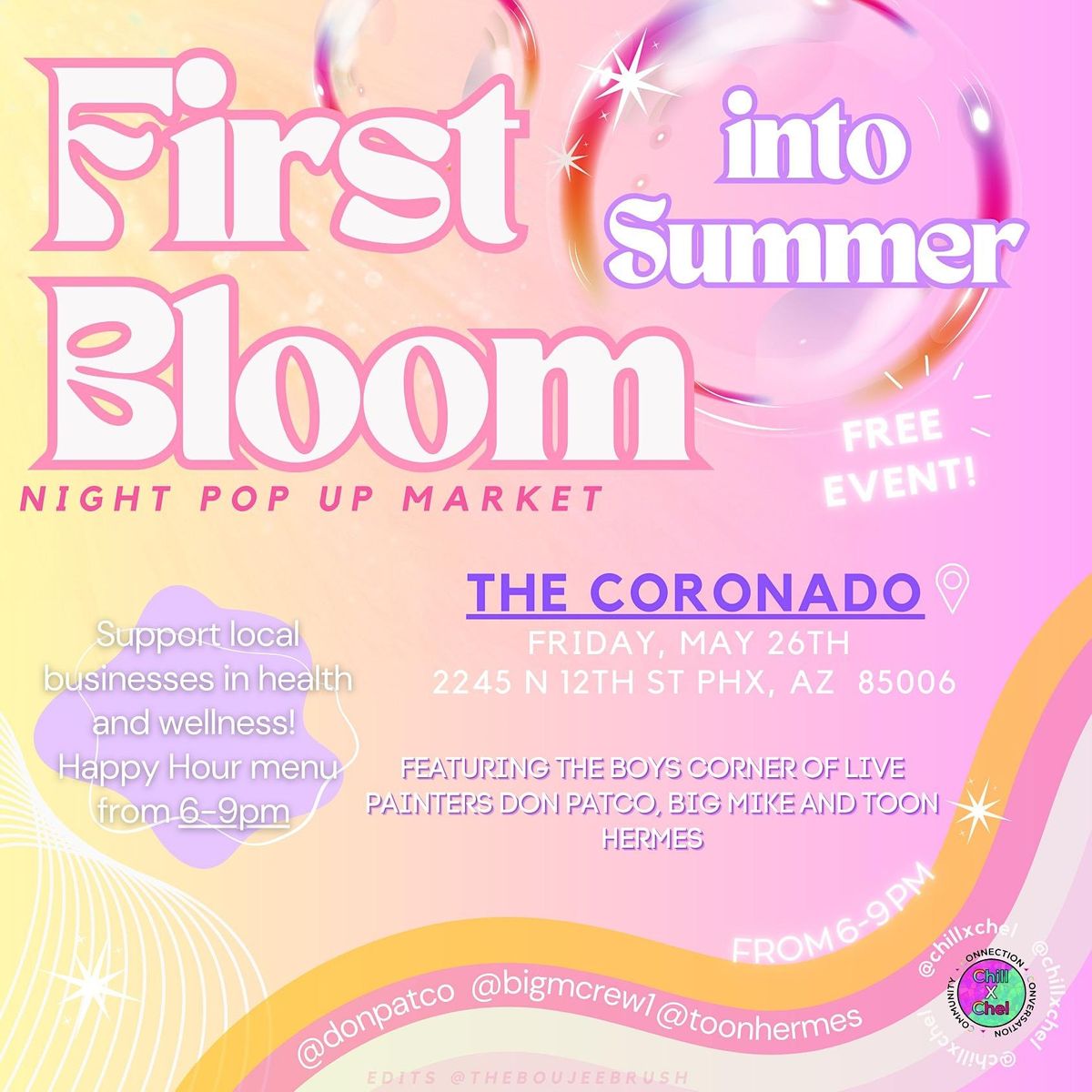 First Bloom Into Summer Night Market at The Coronado, The Coronado PHX