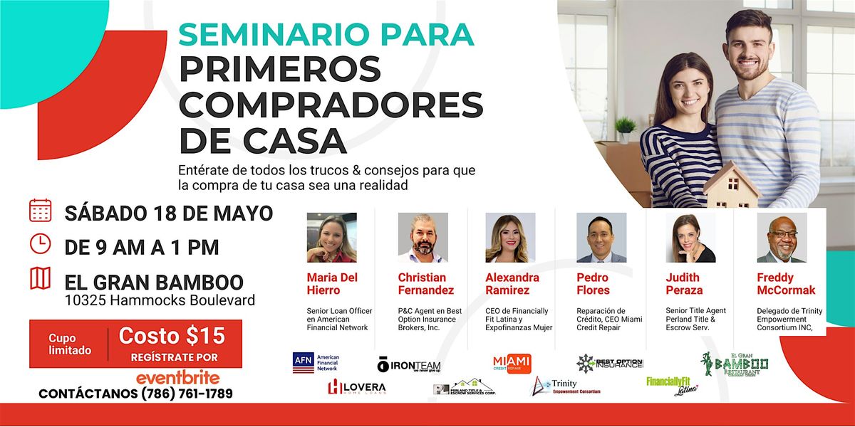 Seminario Para Primeros Compradores De Casa, El Gran Bamboo Restaurant