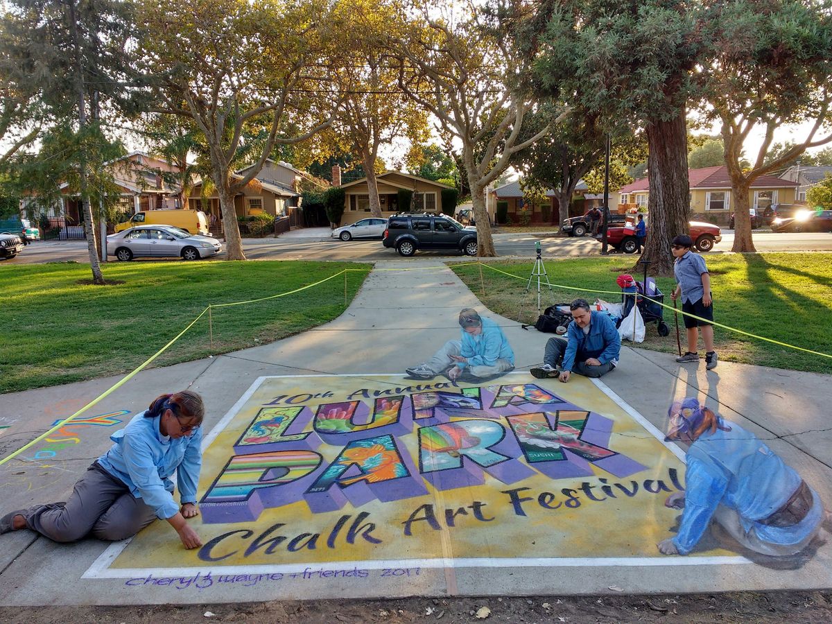 17th Annual Luna Park Chalk Art Festival, Backesto Park, San Jose, 21