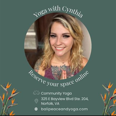 Yoga with Cynthia logo