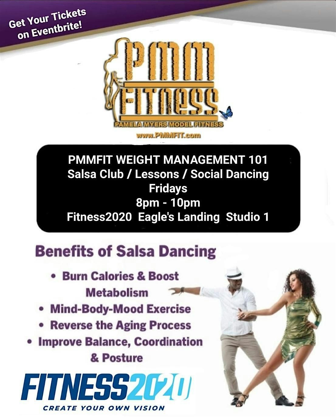 PMMFIT WEIGHT MANAGEMENT 101 Salsa Basics & Social Dancing SALSA