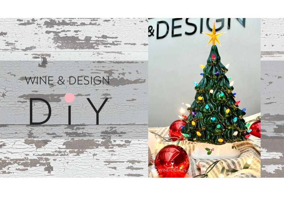 diy-christmas-in-july-painting-on-ceramic-christmas-trees-wine