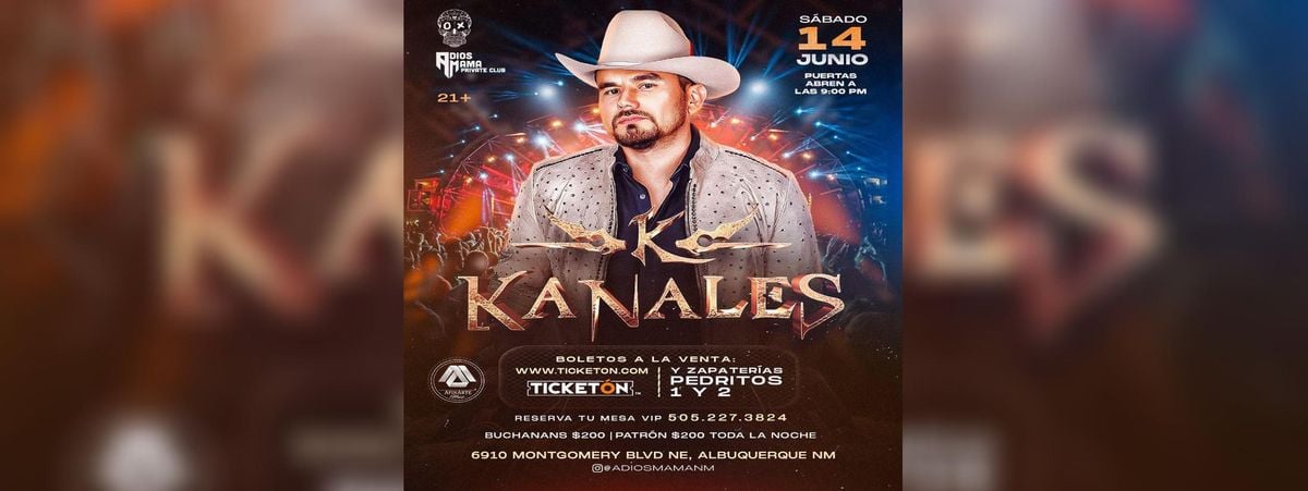 KANALES EN ALBUQUERQUE, 14 June | Event in Albuquerque | AllEvents