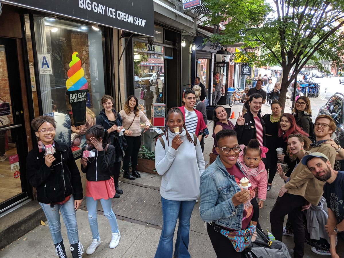 SCOOPS Ice Cream Crawl, Cafe con Libros, Brooklyn, 1 July 2023