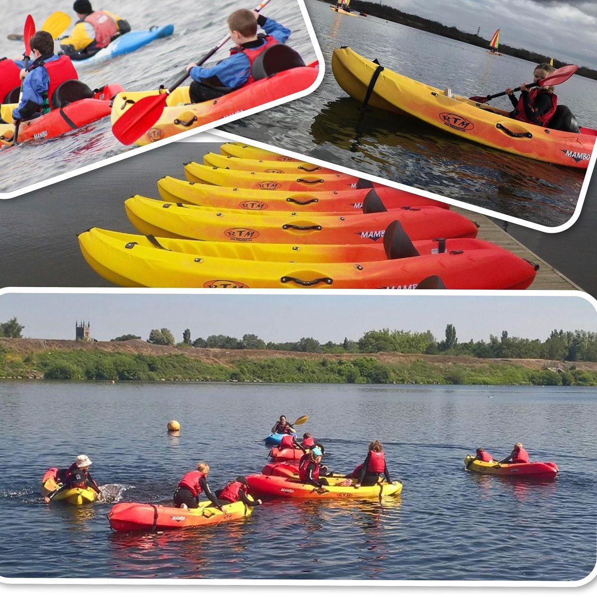 Sit on top Kayak Hire singles and doubles August 2022, Scotman's