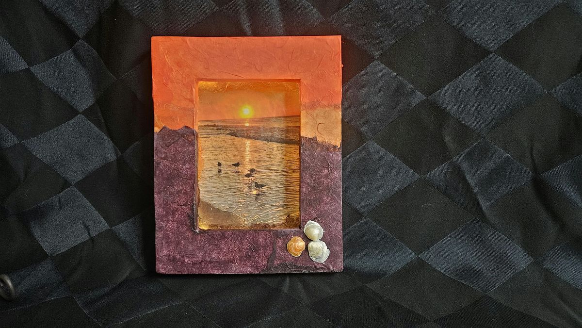 BACK LIT COLLAGE FRAME, The Finch House, Thomasville, 9 May 2024