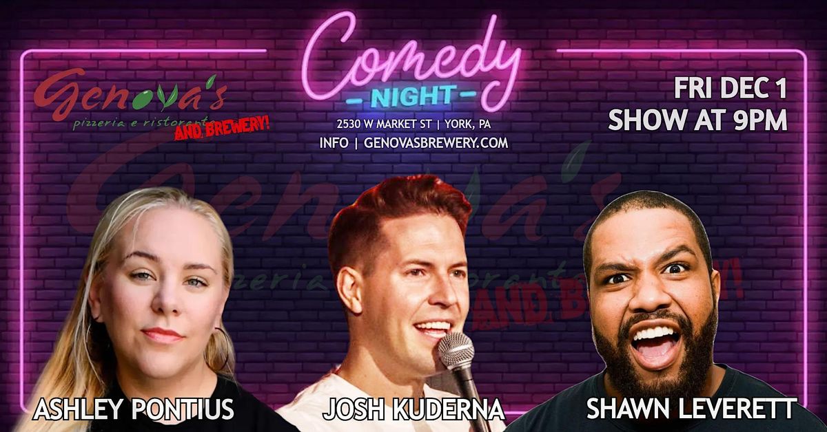 Comedy Night Genovas Italian Restaurant & Brewery, Genova's Italian