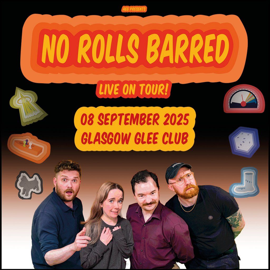 No Rolls Barred: Live (14+), 8 September | Event in Glasgow | AllEvents
