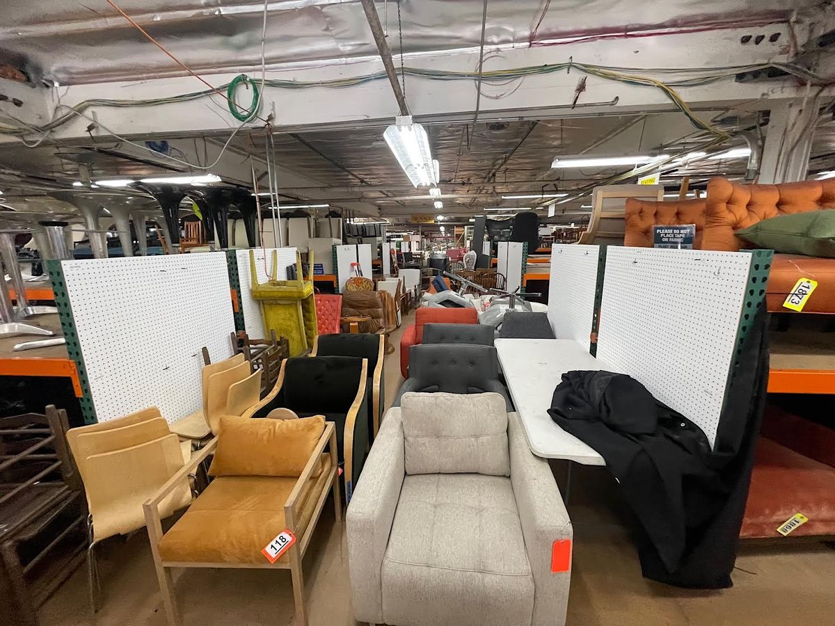 Huge Culver City Movie Prop House AuctionPrimitive, Industrial