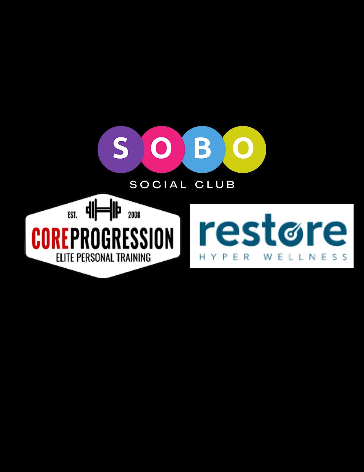SOBO Social Club Presents Workout/Recovery with Core Progression