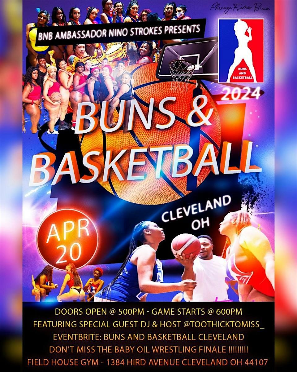 Buns and Basketball Game, Fieldhouse Gymnasium, Hird Avenue, Lakewood