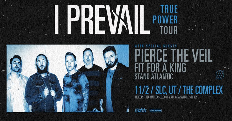 I Prevail True Power Tour at The Complex (11/2), The Complex, Salt