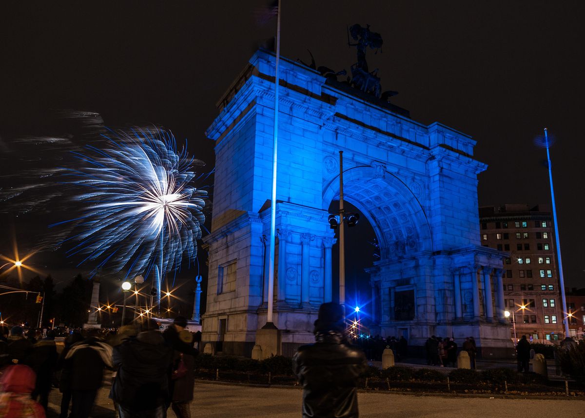 New Years Eve Fireworks In Prospect Park Grand Army Plaza Brooklyn new-years-eve-fireworks-in-prospect-park-grand-army-plaza-brooklyn