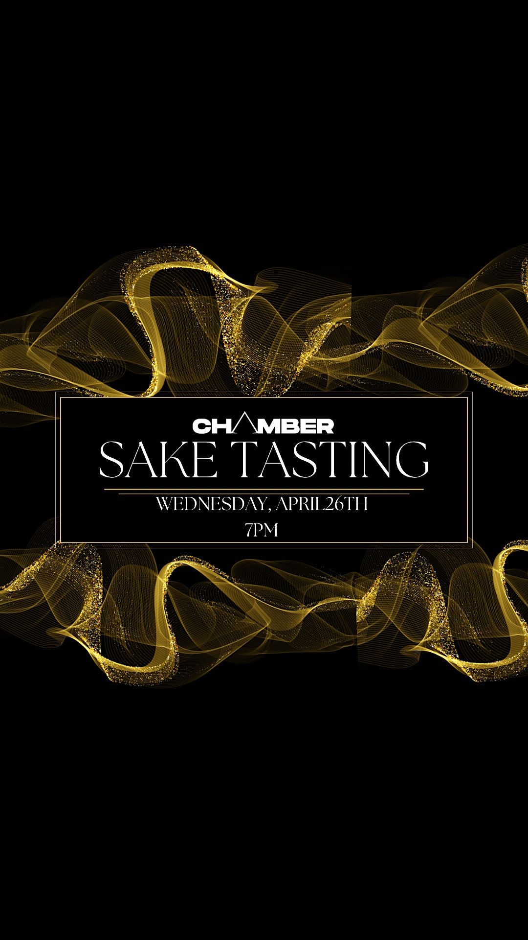 Sake Tasting April 26th Chamber 329 Clematis St, West Palm Beach, 26 April 2023