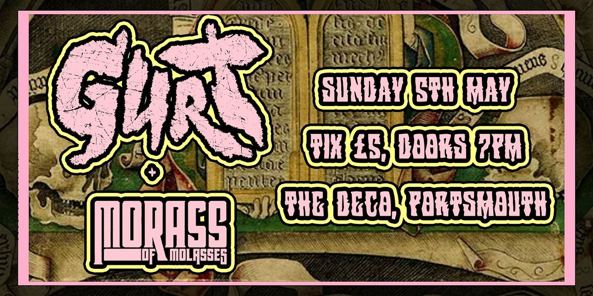 GURT and MORASS OF MOLASSES Live at the Deco in Portsmouth, The Deco