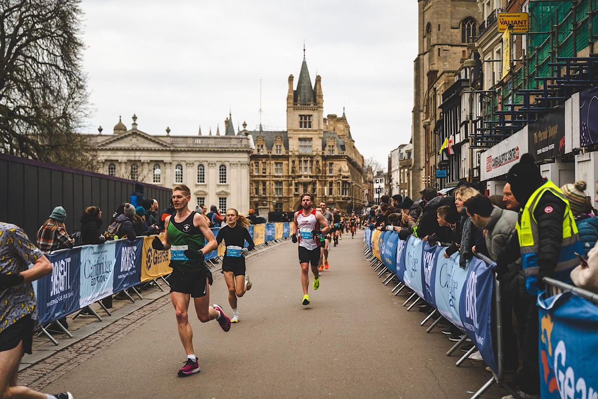 Cambridge Half Marathon, Midsummer Common, Cambridge, March 3 2025