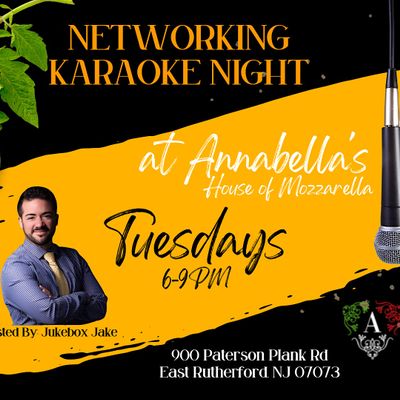 Networking Karaoke Night At Annabellas House of Mozzarella